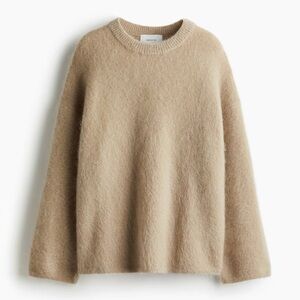 Cozy Oversized Mohair Blend Sweater